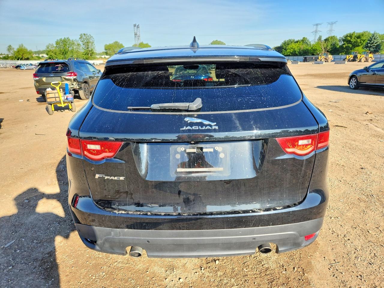 2019 Jaguar F-Pace VIN SADCJ2FX7KA609467 COPART salvage auction — Front End, IL - SALVAGE CERTIFICATE, sold $5,600 on 2026-06-30 (photo 6)
