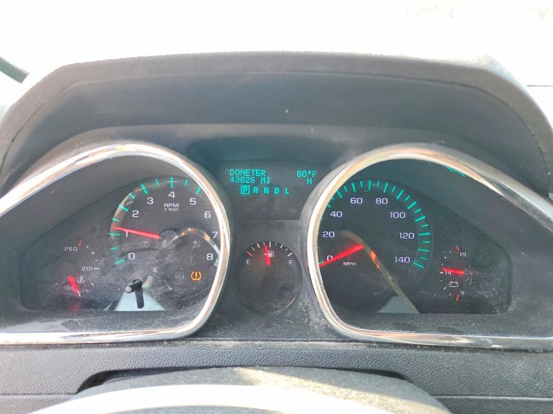 2012 Chevrolet Traverse VIN 1GNKRGEDXCJ276582 COPART salvage auction — REAR END, Ma - Cert Of Title-Reconstrctd Coll, sold $400 on 2026-07-09 (photo 9)