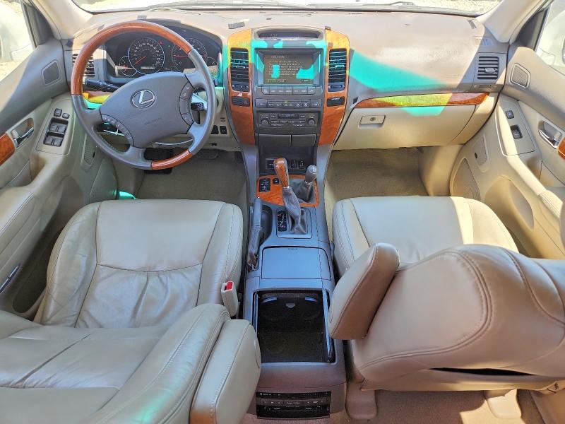 2005 Lexus Gx VIN JTJBT20X050088349 COPART salvage auction — REAR END, CA - SALVAGE CERTIFICATE, sold $5,200 on 2026-07-28 (photo 8)
