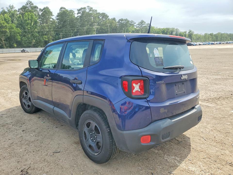 2017 Jeep VIN ZACCJAAB4HPF51327 COPART salvage auction — SIDE, La - Cert Of Title-Salvage, sold $1,400 on 2026-07-02 (photo 2)