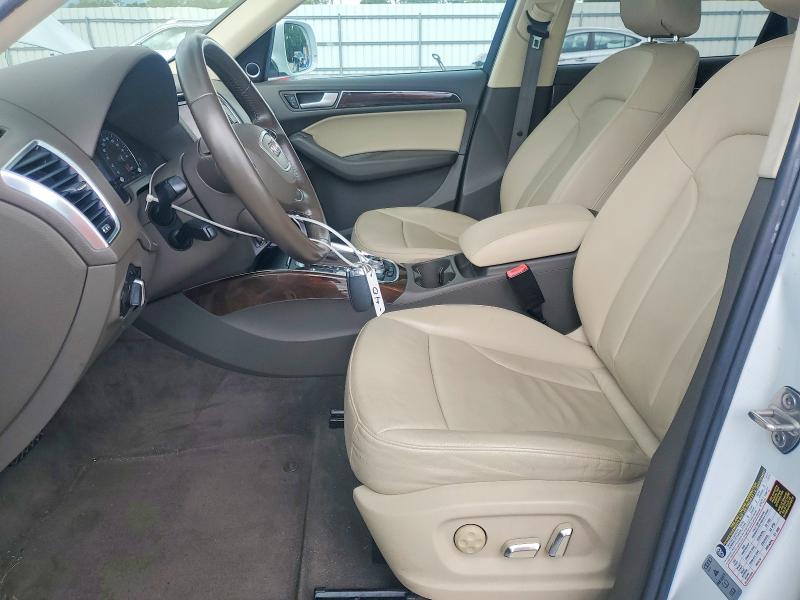2013 Audi Q5 VIN WA1LFAFP9DA076946 COPART salvage auction — WATER/FLOOD, La - Cert Of Title-Salvage Flood, sold $1,500 on 2026-07-13 (photo 7)