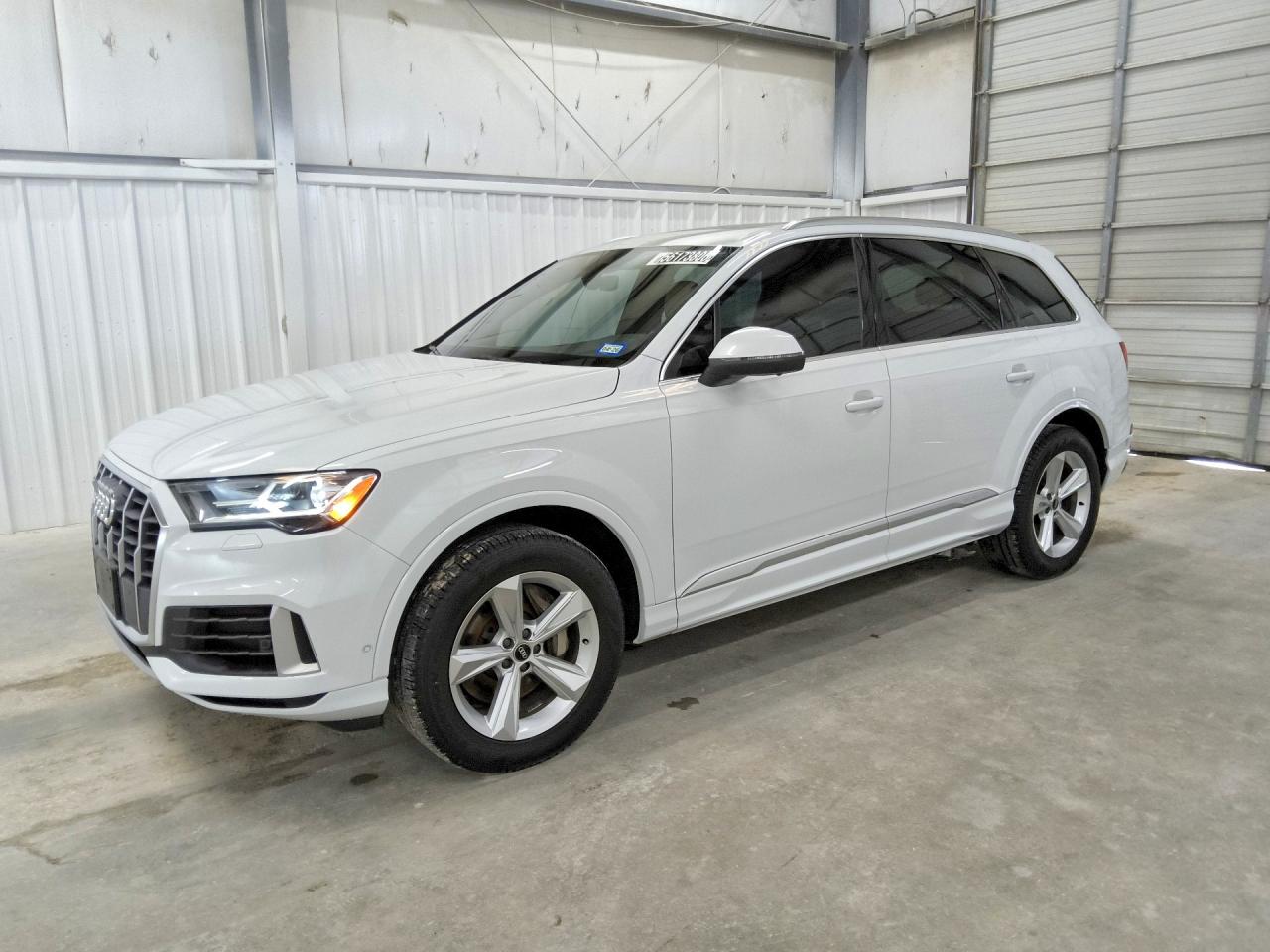 2021 Audi Q7 VIN WA1AXAF71MD037755 COPART salvage auction — Minor Dent/Scratches, TX - CERTIFICATE OF TITLE, sold $13,400 on 2026-07-09 (photo 1)
