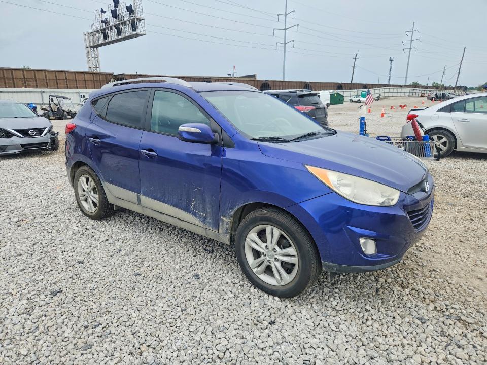 2013 Hyundai Tucson VIN KM8JUCAC5DU696349 COPART salvage auction — MECHANICAL, Oh - Certificate Of Title, sold $1,200 on 2026-07-09 (photo 4)