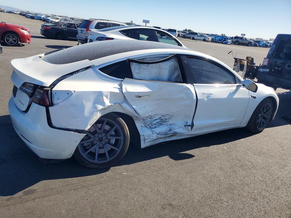 2019 Tesla Model 3 VIN 5YJ3E1EB4KF433369 COPART salvage auction — SIDE, Ca - Salvage Certificate, sold $3,550 on 2026-07-22 (photo 3)