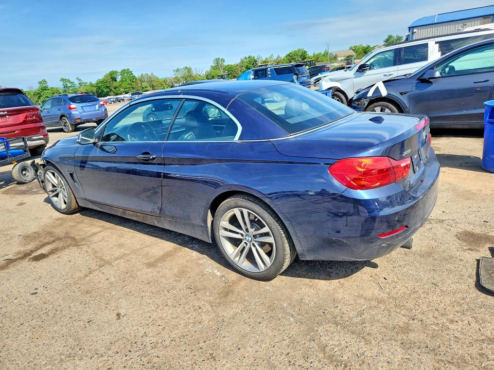 2017 BMW 4er VIN WBA4U1C54H5A15800 COPART salvage auction — FRONT END, Pa - Certificate Of Salvage, sold $11,800 on 2026-07-14 (photo 2)