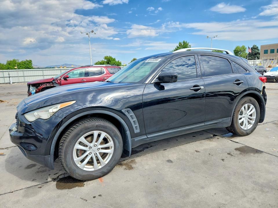 2011 Infiniti Fx VIN JN8AS1MW7BM731866 COPART salvage auction — REAR END, Co - Public - Salvage Title, sold $775 on 2026-07-27 (photo 1)