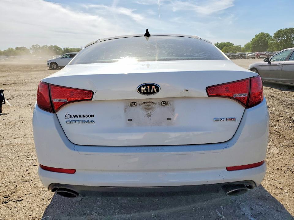2013 Kia Optima VIN 5XXGN4A79DG180800 COPART salvage auction — FRONT END, In - Cert Of Title-Salvage Title, sold $550 on 2026-07-27 (photo 6)