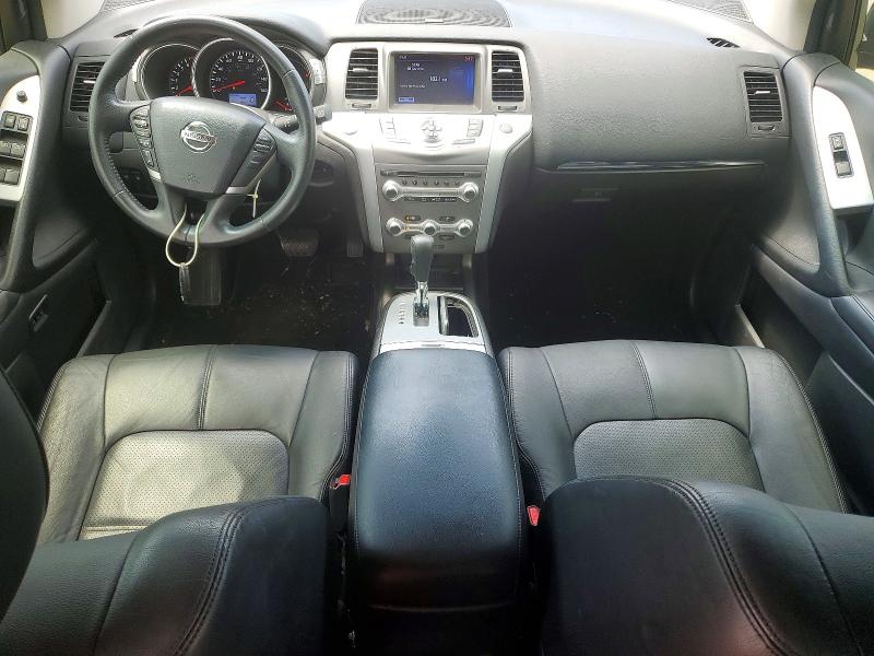 2014 Nissan Murano VIN JN8AZ1MU3EW411303 COPART salvage auction — UNDERCARRIAGE, TX - SALVAGE VEHICLE TITLE, sold $1,300 on 2026-07-27 (photo 8)