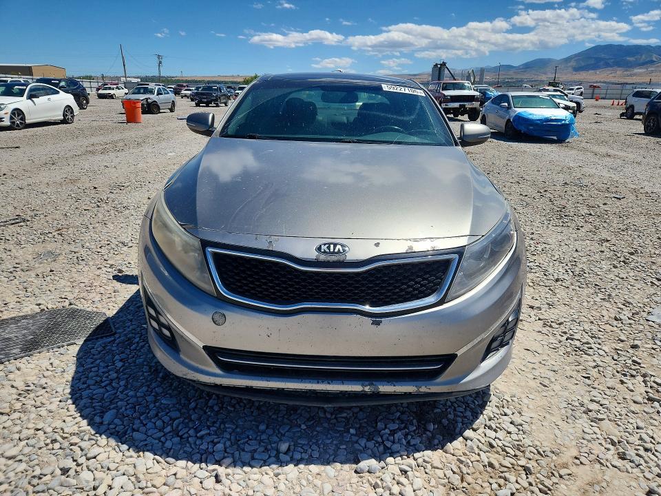 2015 Kia Optima VIN 5XXGR4A61FG395893 COPART salvage auction — FRONT END, Ut - Cert Of Title-Rebuilt/Restored, sold $775 on 2026-07-10 (photo 5)