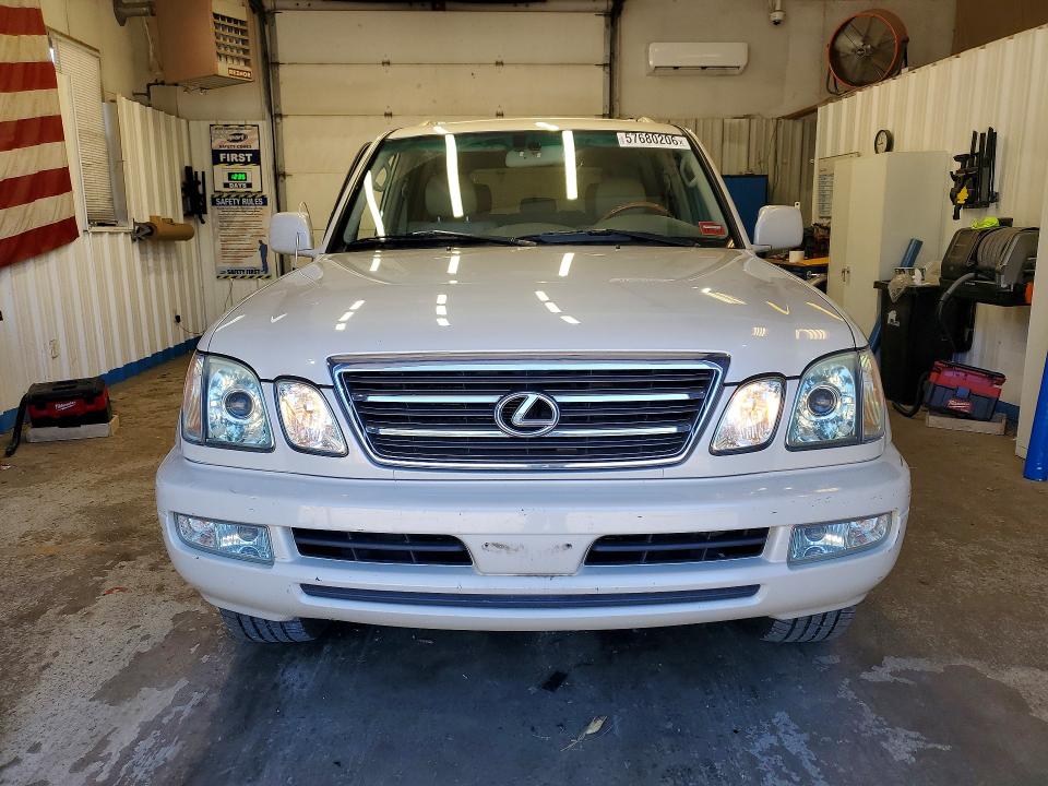 2004 Lexus Lx 470 VIN JTJHT00W543545448 COPART salvage auction — SIDE, Me - Cert Of Title-Salvage Collisio, sold $5,100 on 2026-07-16 (photo 5)