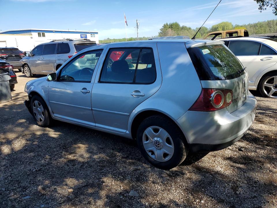 2009 Volkswagen Golf VIN 9BWEL41J694016906 COPART salvage auction — FRONT END, On - Permit No Brand - Unfit, sold $175 on 2026-07-28 (photo 2)