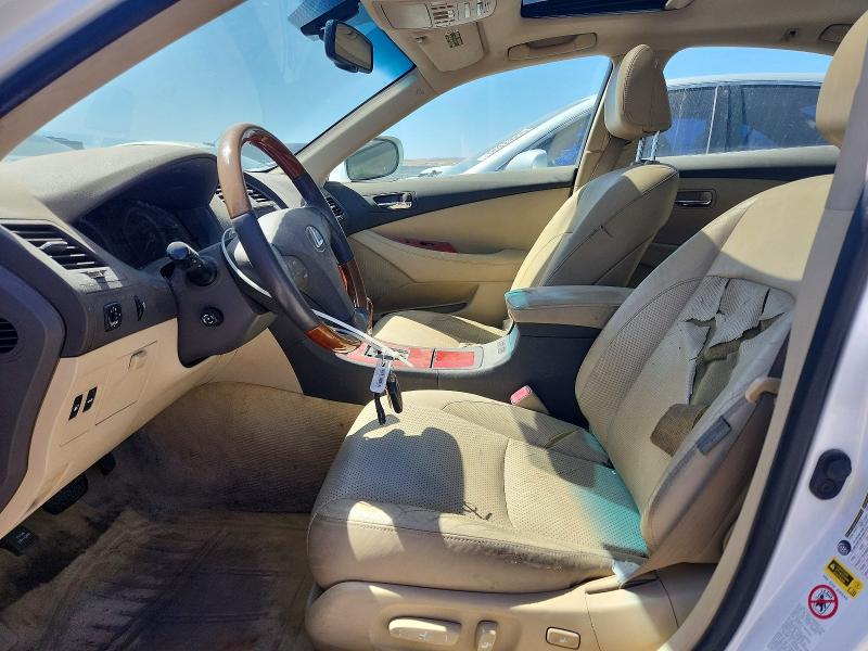 2007 Lexus Es 350 VIN JTHBJ46G372141241 COPART salvage auction — MINOR DENT/SCRATCHES, Ut - Certificate Of Title, sold $575 on 2026-07-10 (photo 7)
