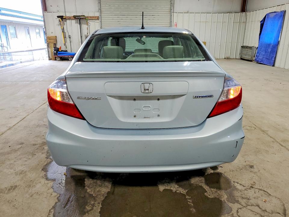 2012 Honda VIN JHMFB4F24CS009635 COPART salvage auction — FRONT END, Ny - Mv-907A Salvage Certificate, sold $475 on 2026-07-15 (photo 6)