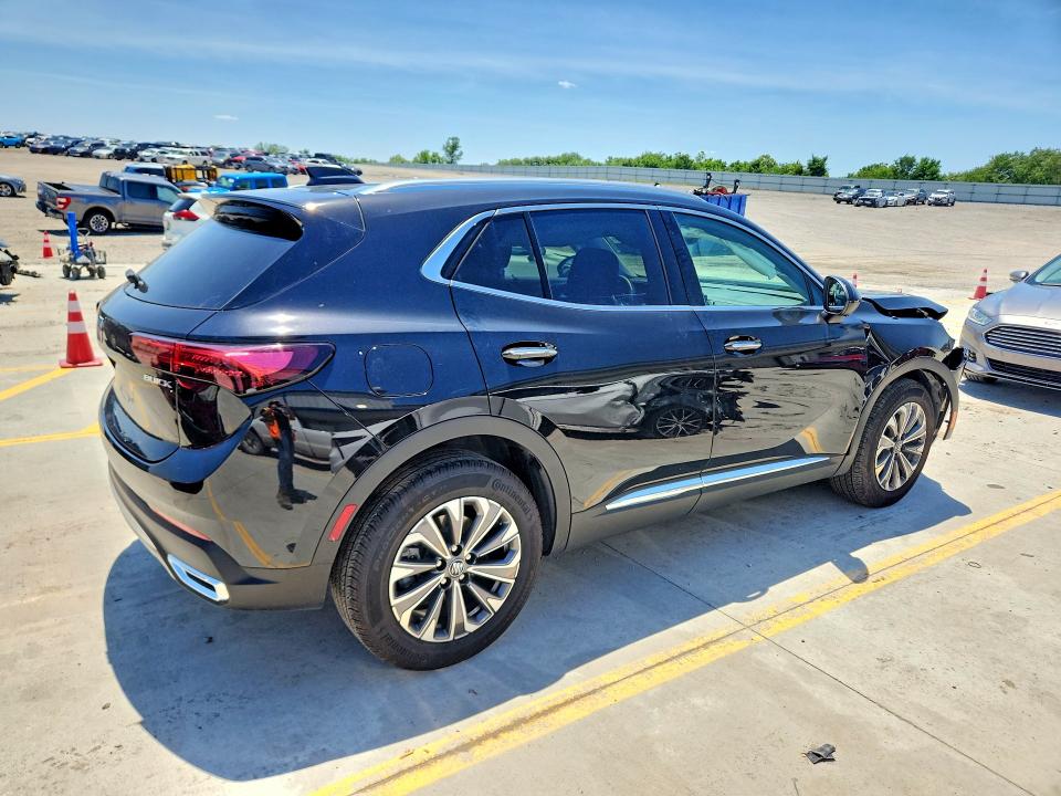 2025 Buick Envision VIN LRBFZKE44SD025128 COPART salvage auction — FRONT END, Ky - Cert Of Title-Salvage, sold $525 on 2026-07-30 (photo 3)
