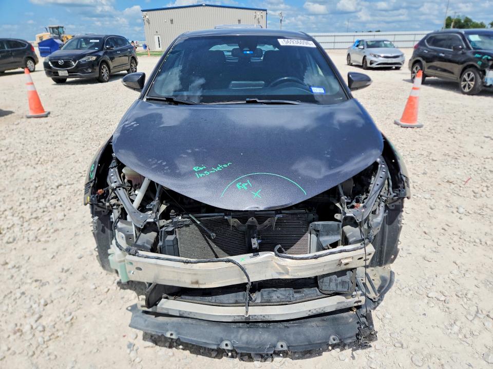 2018 Toyota C-hr VIN NMTKHMBX9JR030324 COPART salvage auction — FRONT END, Tx - Salvage Vehicle Title, sold $125 on 2026-07-23 (photo 5)