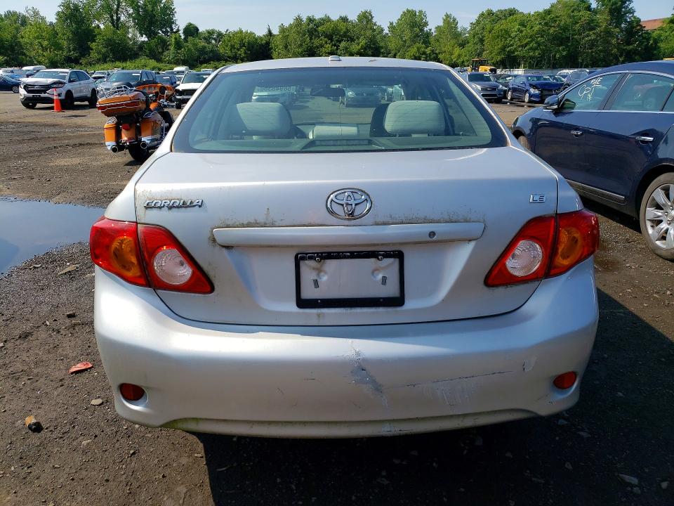 2009 Toyota Corolla VIN 1NXBU40E89Z159642 COPART salvage auction — REAR END, Ct - Certificate Of Title, sold $1,800 on 2026-07-02 (photo 6)