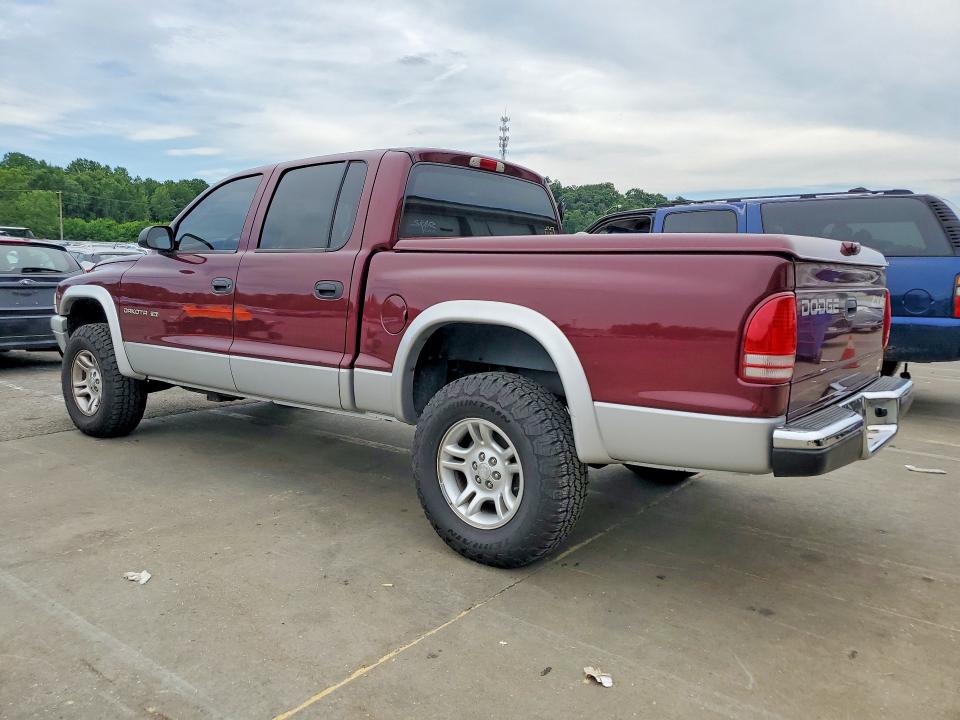 2002 Dodge Dakota VIN 1B7HG48N02S591461 COPART salvage auction — NORMAL WEAR, IN - CERTIFICATE OF TITLE, sold $2,850 on 2026-07-09 (photo 2)