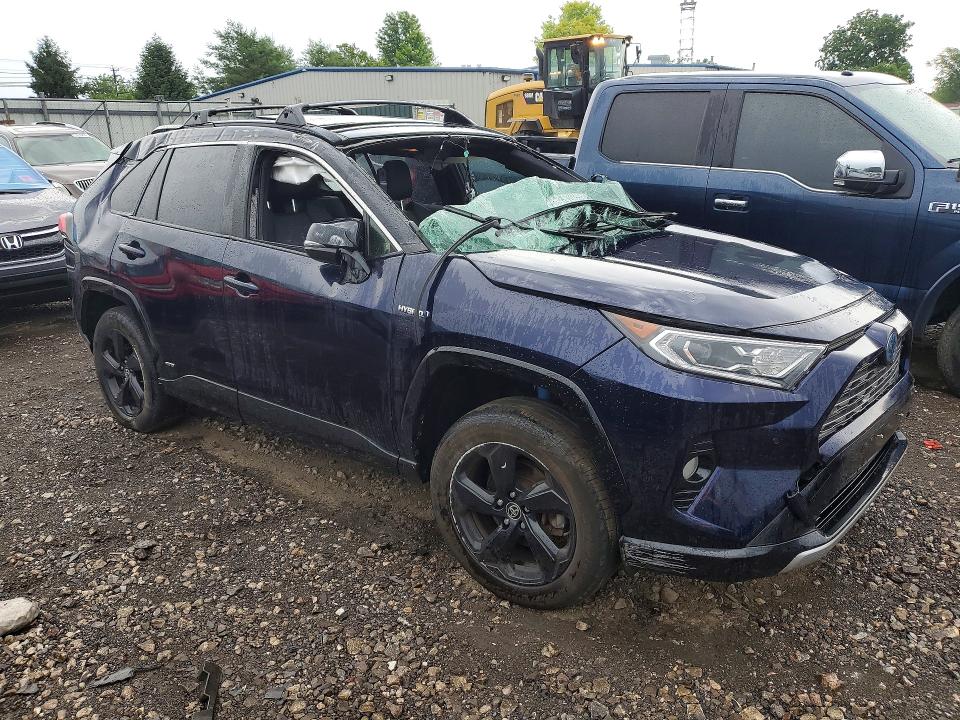 2020 Toyota VIN JTMEWRFV2LD535176 COPART salvage auction — ROLLOVER, Md - Cert Of Salvage > 75% Damage, sold $8,100 on 2026-07-13 (photo 4)
