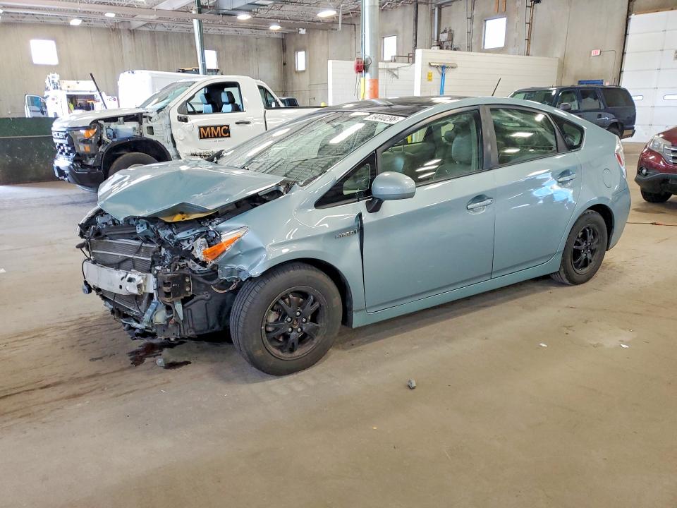 2014 Toyota Prius VIN JTDKN3DU2E1772820 COPART salvage auction — FRONT END, Mn - Cert Of Title-Salvage, sold $1,000 on 2026-07-14 (photo 1)