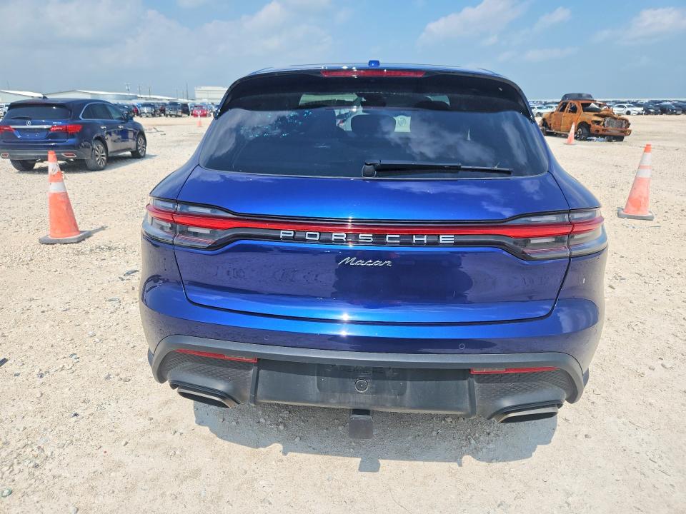 2024 Porsche Macan VIN WP1AA2A50RLB12346 COPART salvage auction — FRONT END, Tx - Salvage Vehicle Title, sold $30,750 on 2026-07-23 (photo 6)