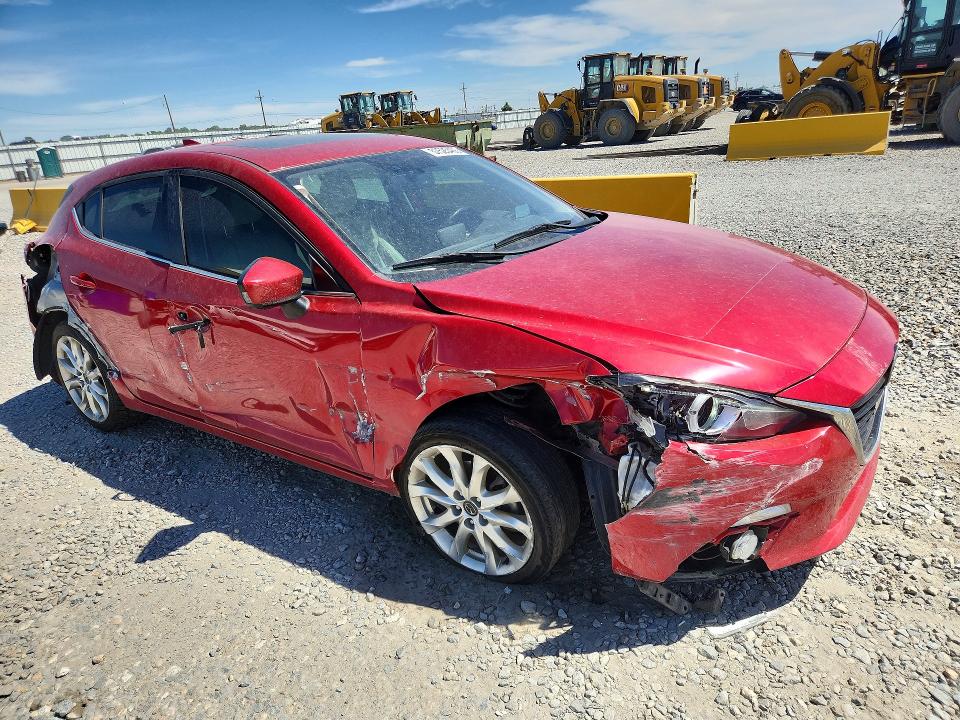 2016 Mazda 3 VIN JM1BM1N36G1339694 COPART salvage auction — FRONT END, Co - Public - Salvage Title, sold $1,350 on 2026-07-28 (photo 4)