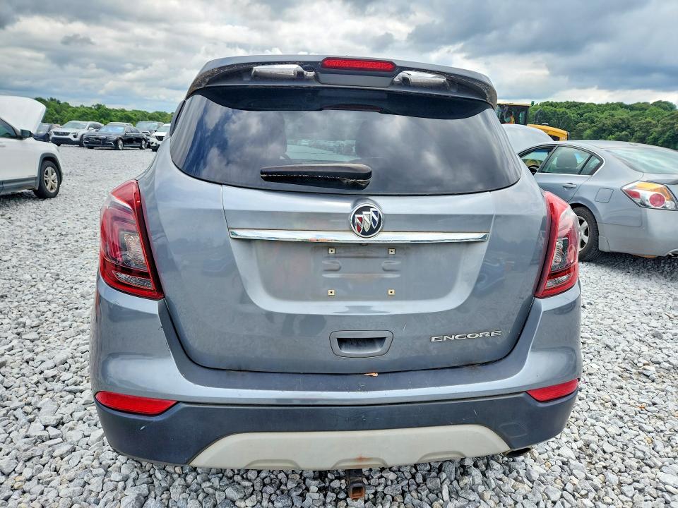 2019 Buick Encore VIN KL4CJ1SB3KB804051 COPART salvage auction — Burn Engine, Ga - Salvage/Fire Damage, sold $1,050 on 2026-07-09 (photo 6)