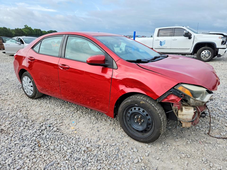 2014 Toyota VIN 5YFBURHE6EP072982 COPART salvage auction — FRONT END, Tn - Salvage Certificate, sold $1,300 on 2026-07-07 (photo 4)