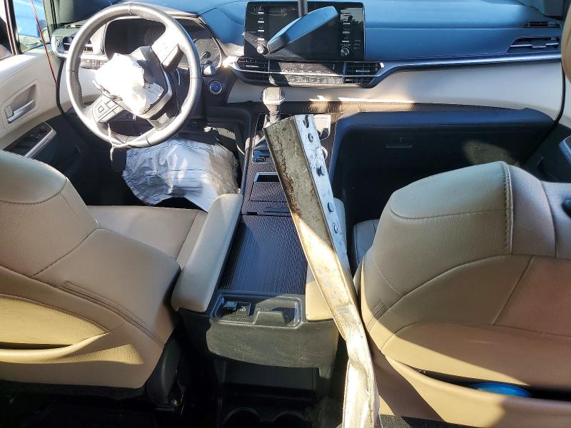 2021 Toyota VIN 5TDYRKEC9MS054780 COPART salvage auction — FRONT END, Sc - Cert Of Title-Salvage, sold $6,900 on 2026-07-27 (photo 8)