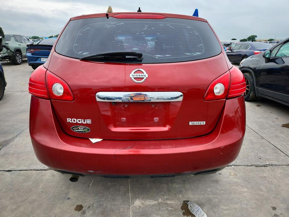 2014 Nissan Rogue VIN JN8AS5MT0EW616046 COPART salvage auction — REAR END, Mt - Certificate Of Title, sold $850 on 2026-07-27 (photo 6)