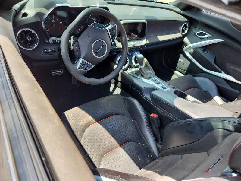 2021 Chevrolet Camaro VIN 1G1FK1R61M0101323 COPART salvage auction — FRONT END, IL - SALVAGE CERTIFICATE, sold $17,300 on 2026-07-28 (photo 8)