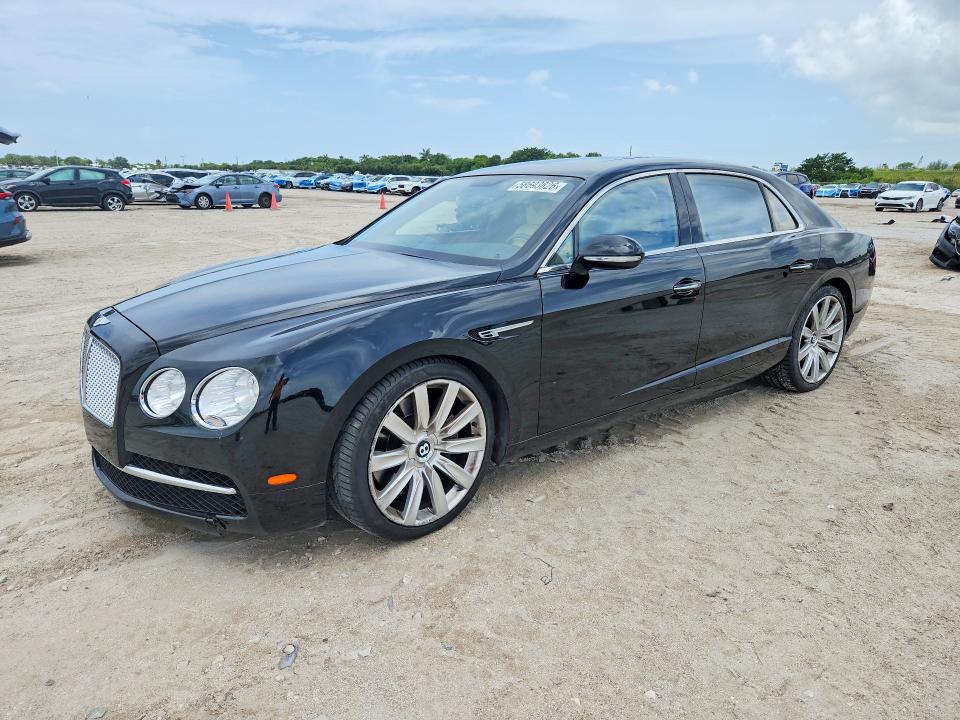 2014 Bentley Flying spur VIN SCBEC9ZA6EC088283 — COPART salvage auction photo