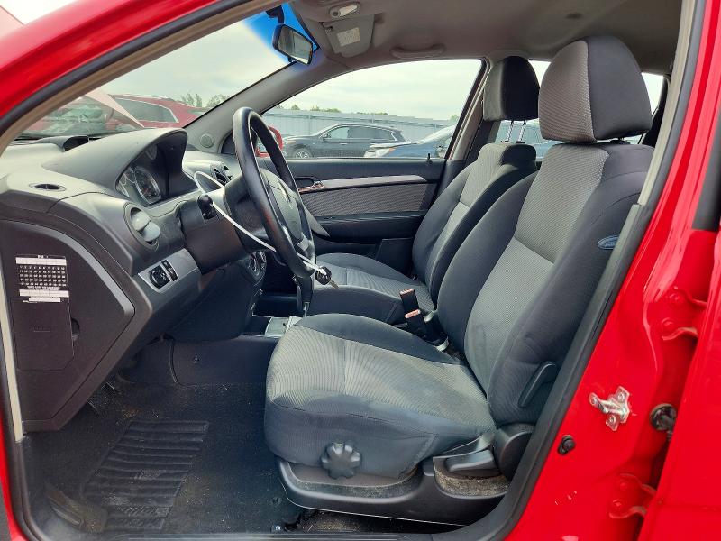 2011 Chevrolet Aveo VIN KL1TD6DEXBB138637 COPART salvage auction — REAR END, VA - CERT OF TITLE - SALVAGE, sold $575 on 2026-07-22 (photo 7)