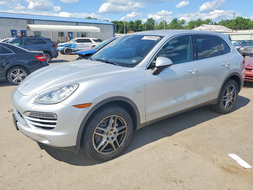 2013 Porsche Cayenne VIN WP1AF2A2XDLA39924 COPART salvage auction — FRONT END, Pa - Certificate Of Salvage, sold $4,250 on 2026-07-02 (photo 1)