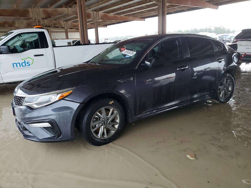 2019 Kia Optima VIN 5XXGT4L37KG328438 COPART salvage auction — REAR END, Salvage Title, sold $1,250 on 2026-07-31 (photo 1)