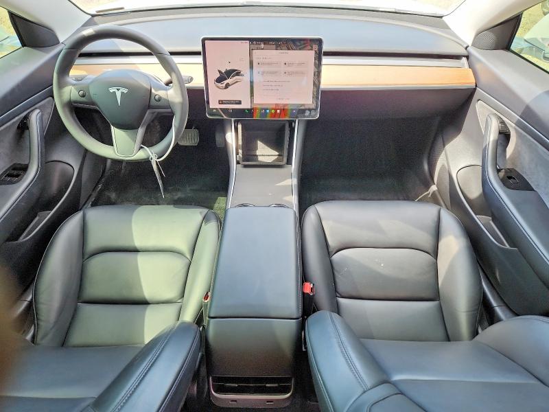2020 Tesla Model 3 VIN 5YJ3E1EAXLF644908 COPART salvage auction — REAR END, CA - SALVAGE CERTIFICATE, sold $7,300 on 2026-07-24 (photo 8)