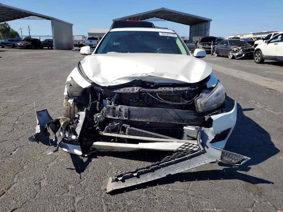 2017 Infiniti Q50 VIN JN1EV7AR3HM836888 COPART salvage auction — FRONT END, Ca - Salvage Certificate, sold $1,750 on 2026-07-20 (photo 5)
