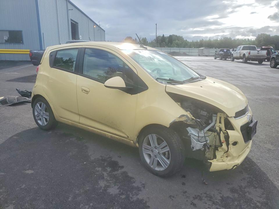 2013 Chevrolet Spark VIN KL8CA6S93DC518867 COPART salvage auction — REAR END, Or - Salvage Title Certificate, sold $175 on 2026-07-27 (photo 4)
