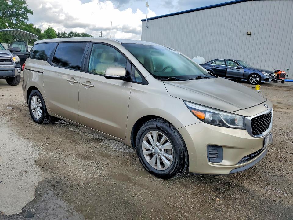 2017 Kia SEDONA VIN KNDMB5C11H6231947 COPART salvage auction — REAR END, Sc - Cert Of Title-Salvage, sold $2,150 on 2026-07-27 (photo 4)