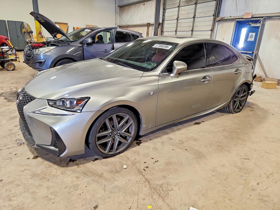 2017 Lexus Is VIN JTHCM1D26H5020611 COPART salvage auction — REAR END, Pa - Cert Of Salvage-W=Flood Veh, sold $6,500 on 2026-07-15 (photo 1)