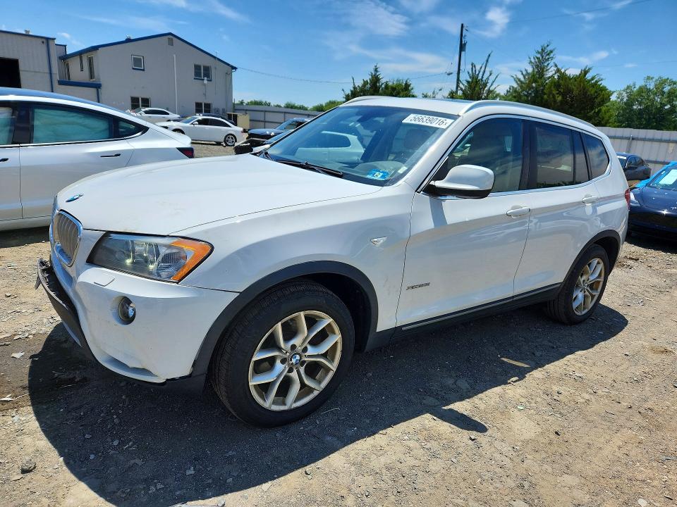 2014 BMW VIN 5UXWX7C56E0E81127 COPART salvage auction — REAR END, Nj - Cert Of Title-Salvage, sold $925 on 2026-07-29 (photo 1)