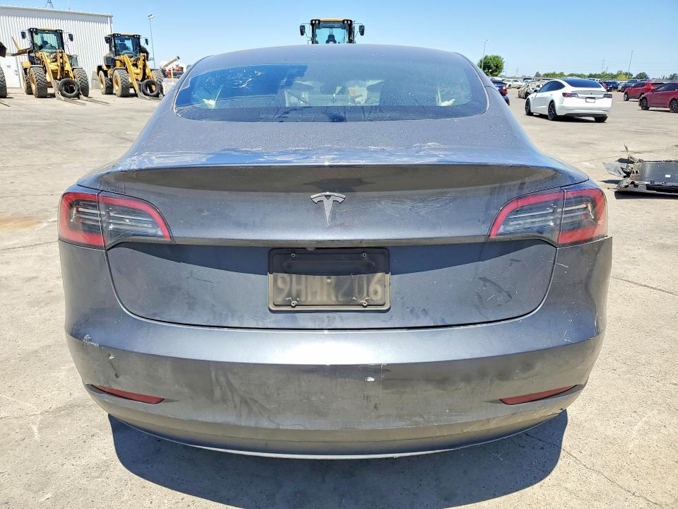 2023 Tesla Model 3 VIN 5YJ3E1EA5PF621252 COPART salvage auction — FRONT END, Ca - Salvage Certificate, sold $1,600 on 2026-07-13 (photo 6)