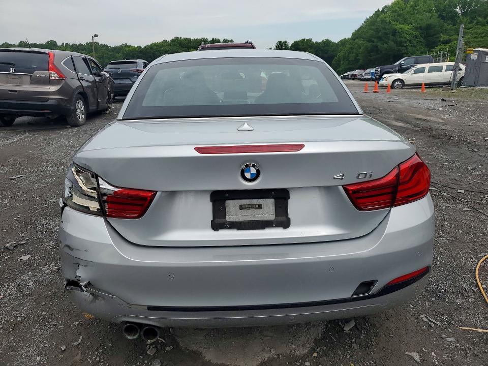 2018 BMW 4er VIN WBA4Z1C59JEC60504 COPART salvage auction — REAR END, Pa - Cert Of Title, sold $6,400 on 2026-07-23 (photo 6)