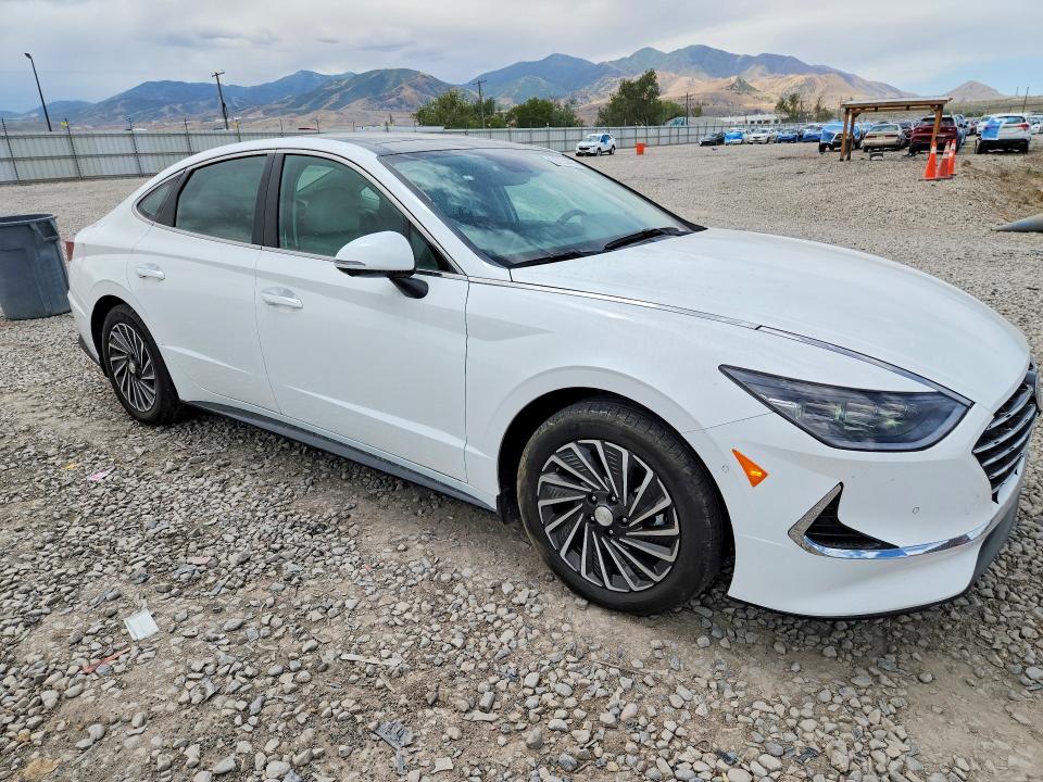 2023 Hyundai Sonata VIN KMHL54JJ3PA080150 COPART salvage auction — REAR END, Ut - Salvage Certificate, sold $3,100 on 2026-07-24 (photo 4)