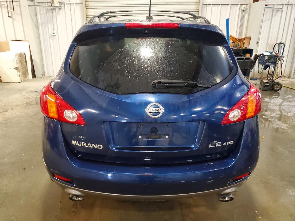 2009 Nissan Murano VIN JN8AZ18WX9W137387 COPART salvage auction — SIDE, Mn - Cert Of Title-Prior Salvage, sold $625 on 2026-07-06 (photo 6)