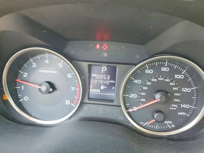2014 Subaru Xv VIN JF2GPAKC3E8272933 COPART salvage auction — WATER/FLOOD, Nh - Cert Of Ttl-Flood Salvage, sold $1,750 on 2026-07-22 (photo 9)