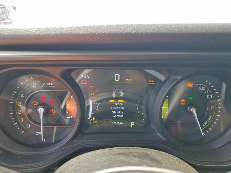 2024 Jeep Wrangler / VIN 1C4RJXN69RW201934 COPART salvage auction — FRONT END, Il - Certificate Of Title, sold $15,500 on 2026-07-29 (photo 9)
