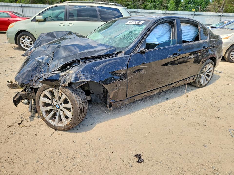 2011 BMW 3 series VIN WBAPH7G51BNN03525 COPART salvage auction — FRONT END, Fl - Cert Of Title Slvg Rebuildable, sold $225 on 2026-07-28 (photo 1)