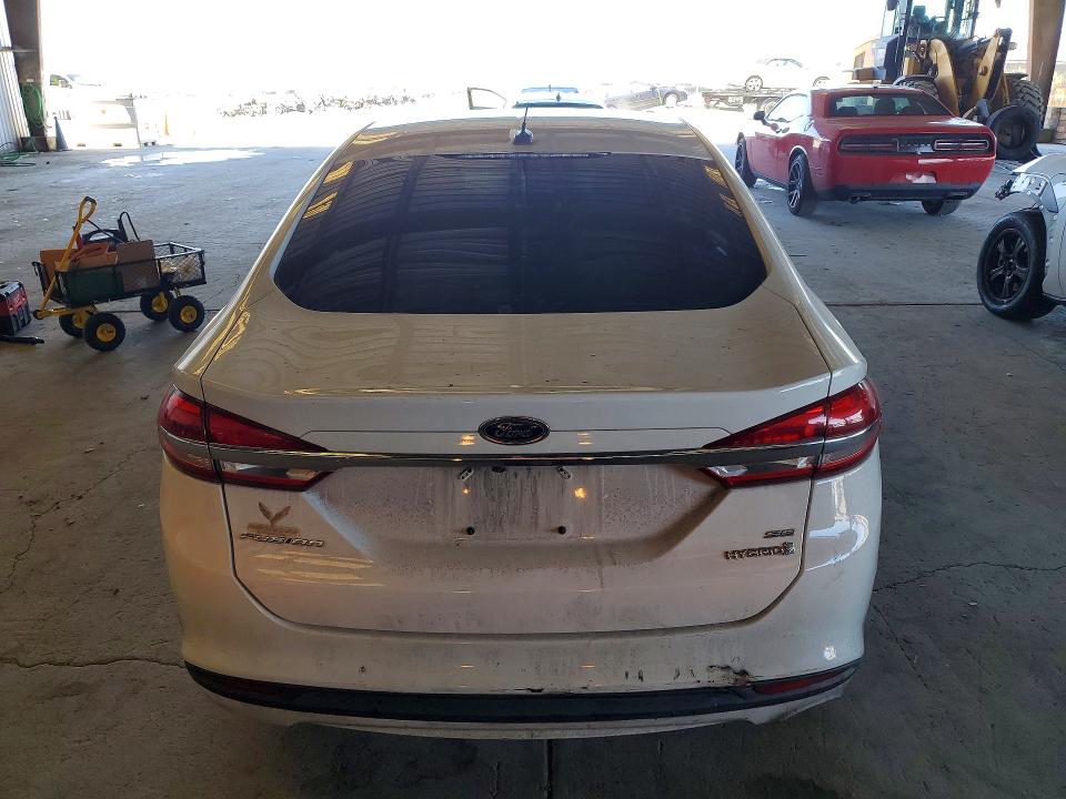 2018 Ford Fusion VIN 3FA6P0LU8JR173275 COPART salvage auction — FRONT END, Ca - Salvage Certificate, sold $325 on 2026-07-09 (photo 6)