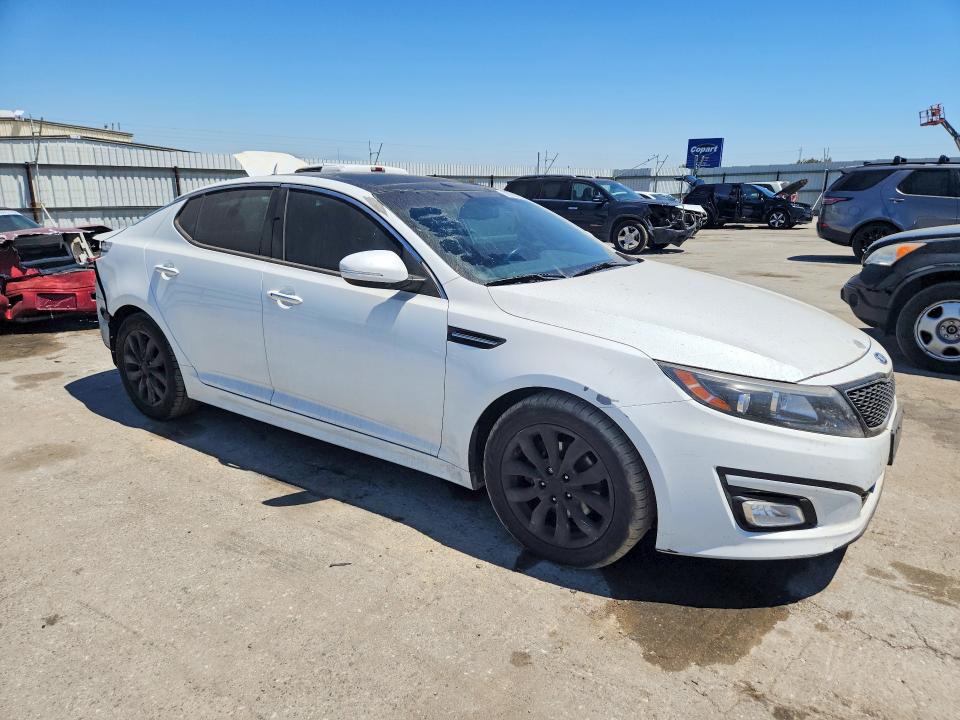 2015 Kia VIN 5XXGN4A73FG389436 COPART salvage auction — REAR END, Ca - Salvage Certificate, sold $1,250 on 2026-07-10 (photo 4)