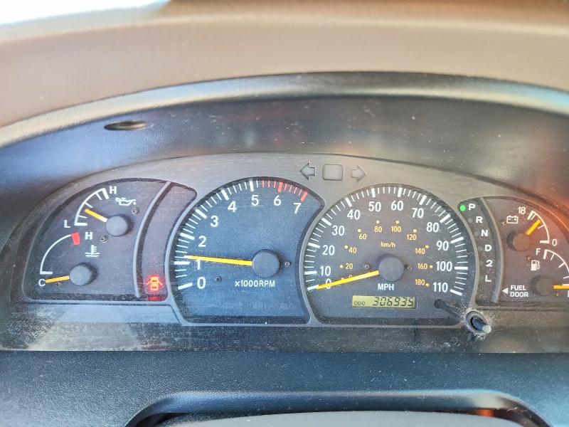 2002 Toyota Tundra VIN 5TBRT34142S244052 COPART salvage auction — REAR END, Sc - Cert Of Title-Salvage, sold $1,700 on 2026-07-14 (photo 9)